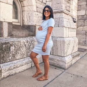 Blue PinkBlush Shirt Dress